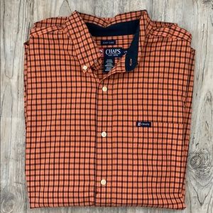 Chaps easy care button up